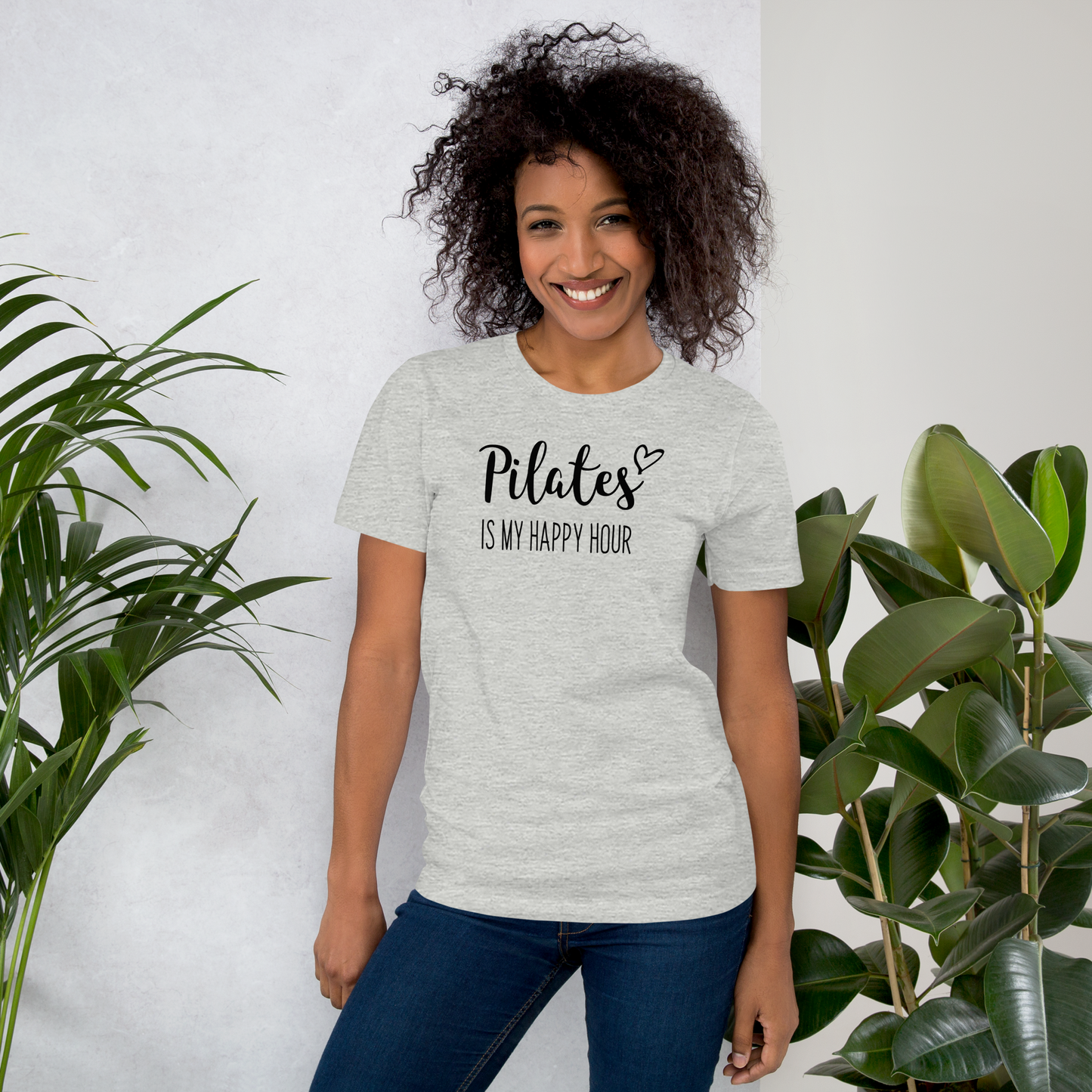 Pilates is my Happy Hour Unisex Tee Shirt