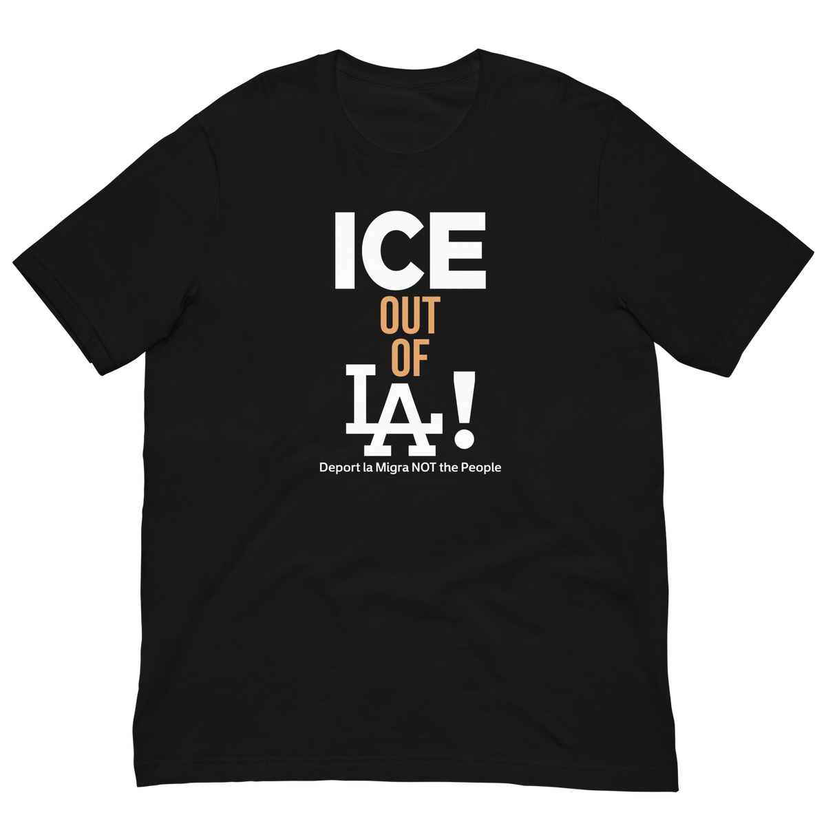 ICE OUT OF L.A. Premium Tee – 100 Percent Tee Company