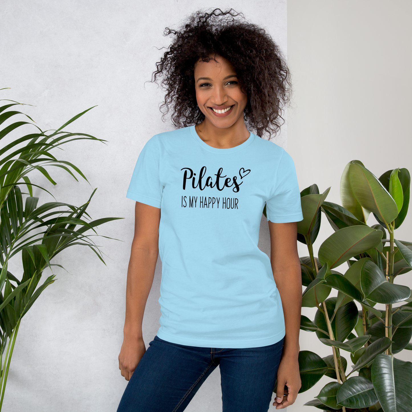 Pilates is my Happy Hour Unisex Tee Shirt