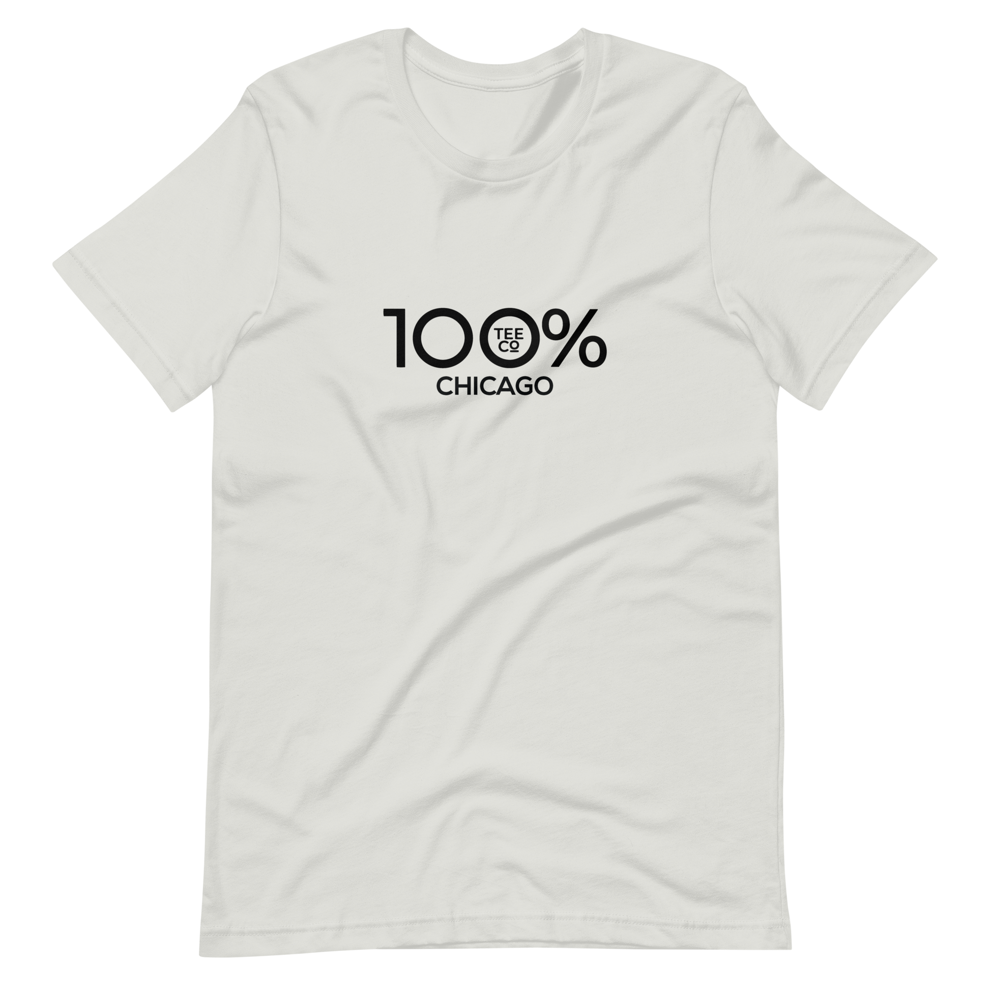 100% CHICAGO Short-Sleeve Unisex Tee - 100 Percent Tee Company