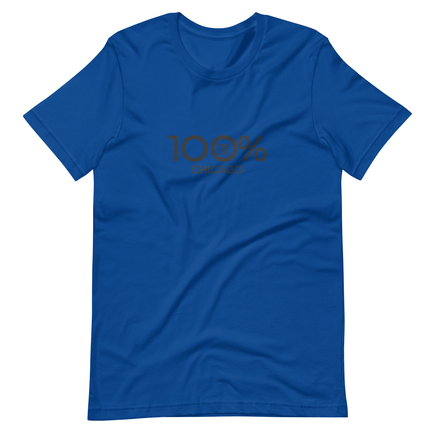 100% CHICAGO Short-Sleeve Unisex Tee - 100 Percent Tee Company