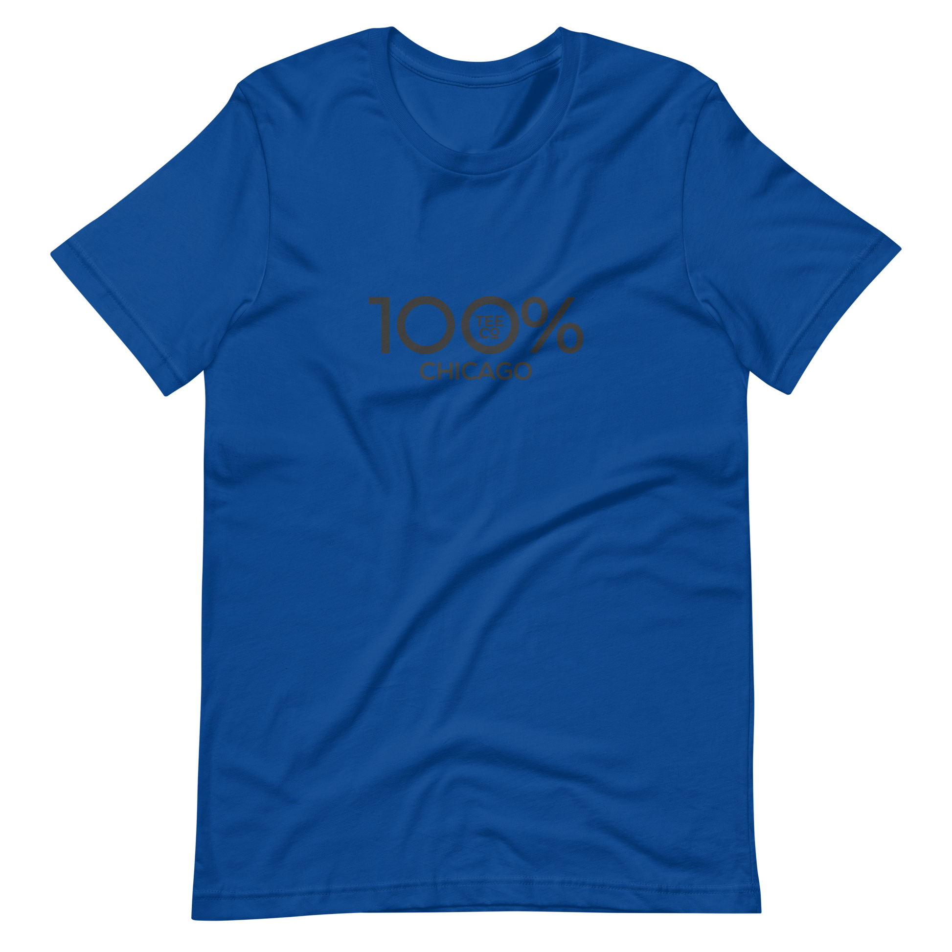 100% CHICAGO Short-Sleeve Unisex Tee - 100 Percent Tee Company