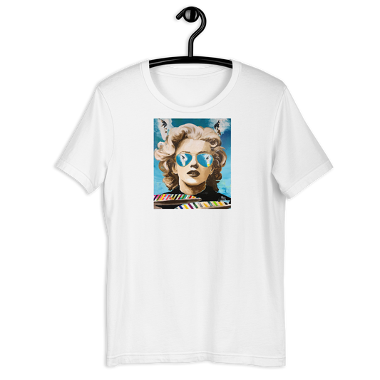 MARILYN SURF (D. MALTZMAN) White Premium Tee