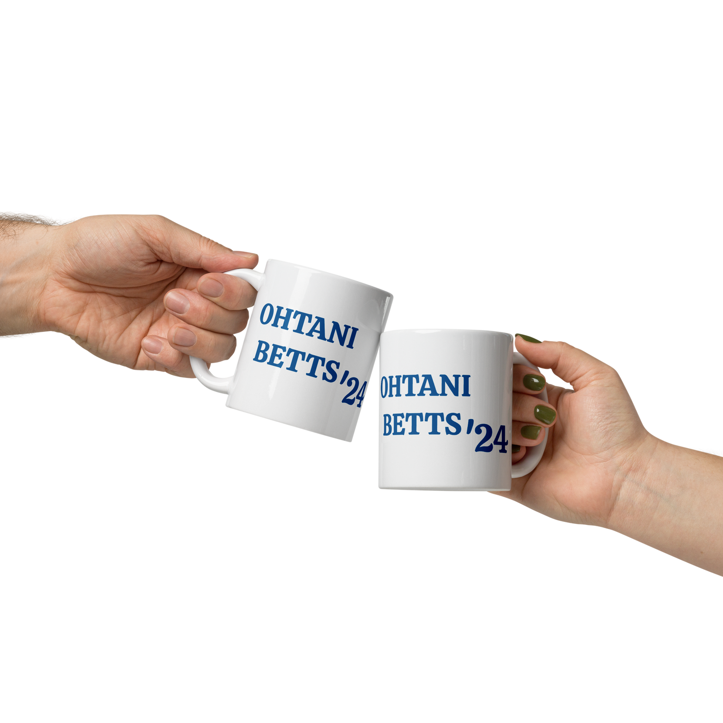 Ohtani Betts '24 White Glossy Mug