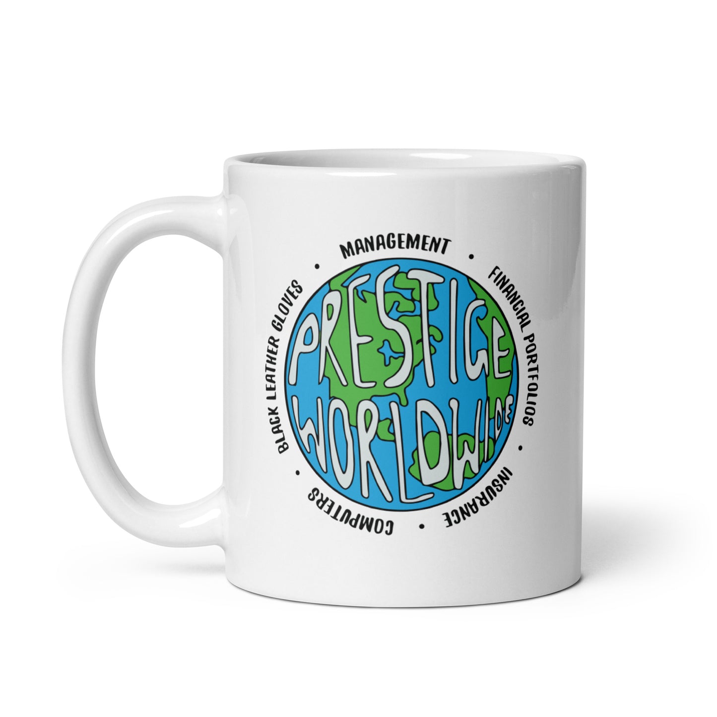 Prestige Worldwide White Glossy Mug