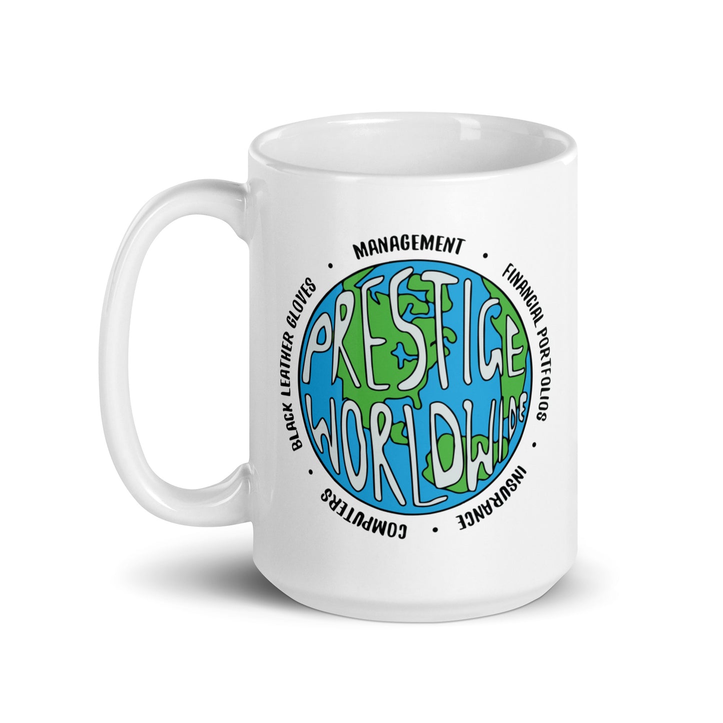 Prestige Worldwide White Glossy Mug