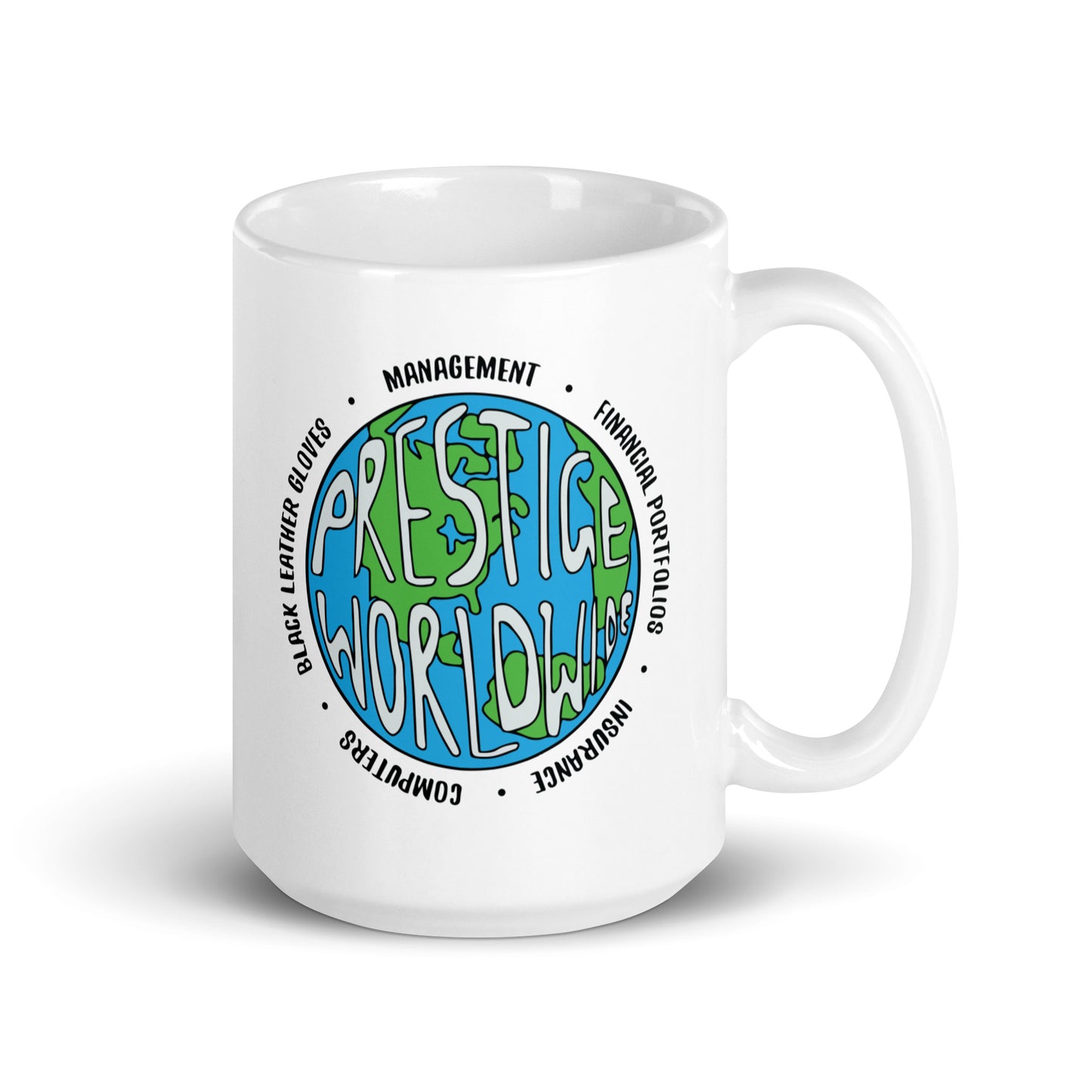 Prestige Worldwide White Glossy Mug