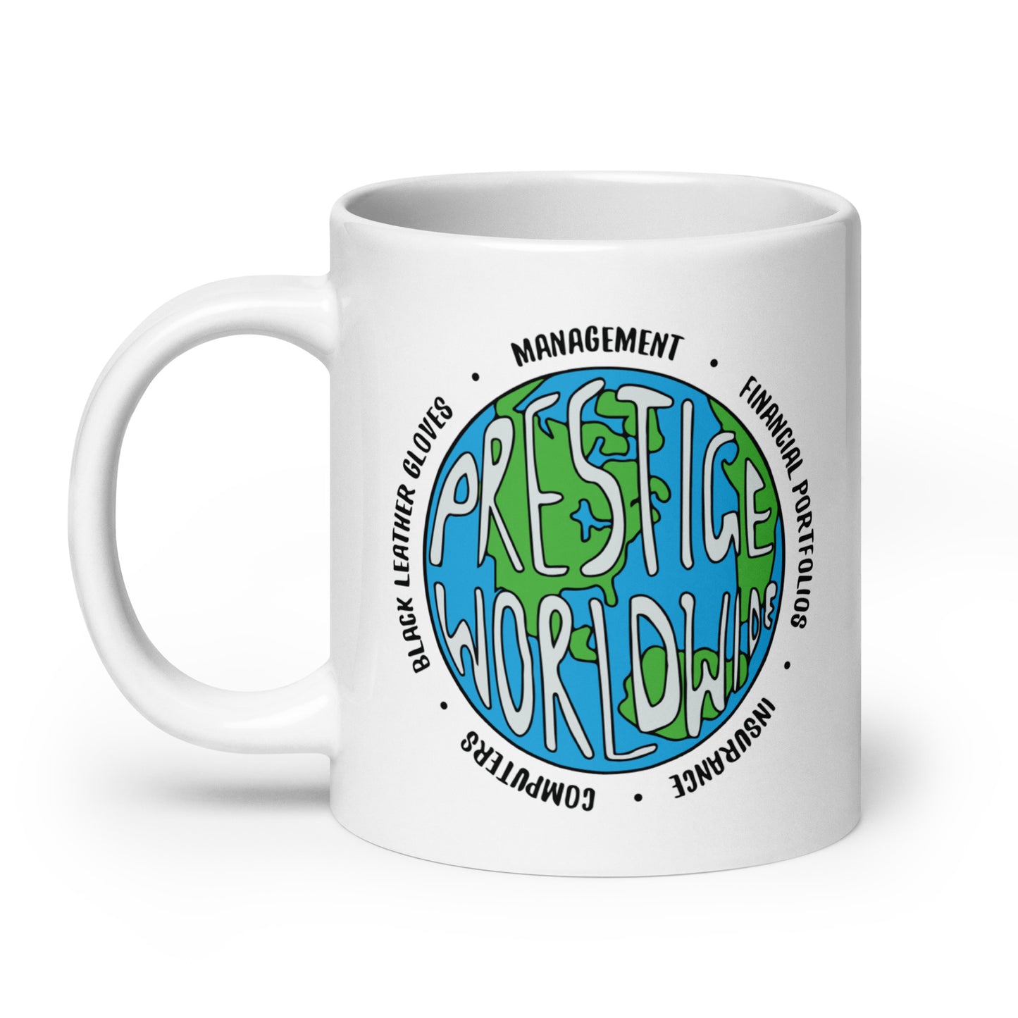 Prestige Worldwide White Glossy Mug