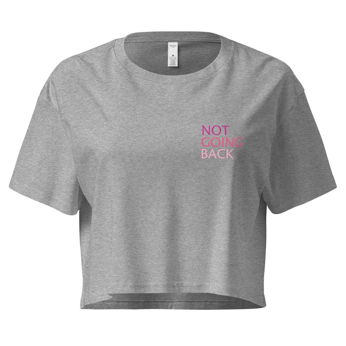 Not Going Back Women’s Crop Top
