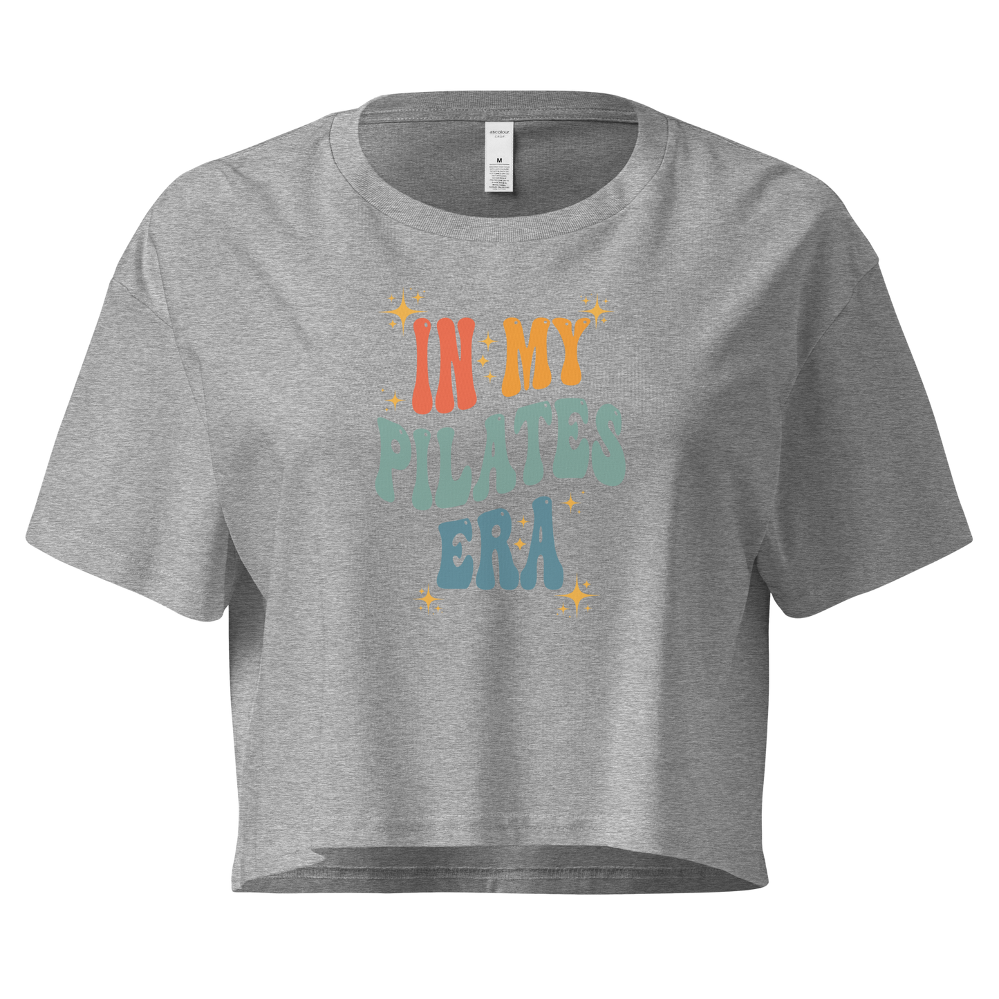 In My Pilates Era (Color) Women’s Crop Tee