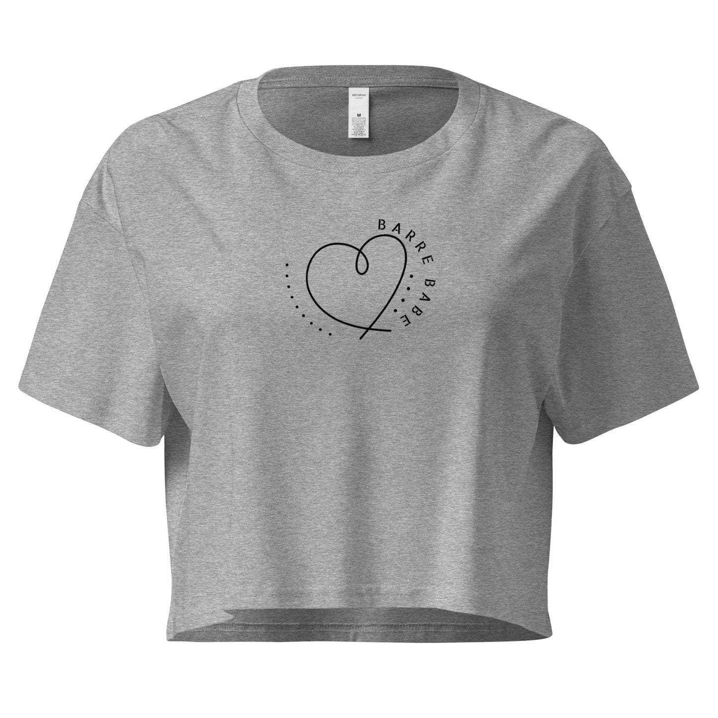 Barre Babe Women’s Crop Tee