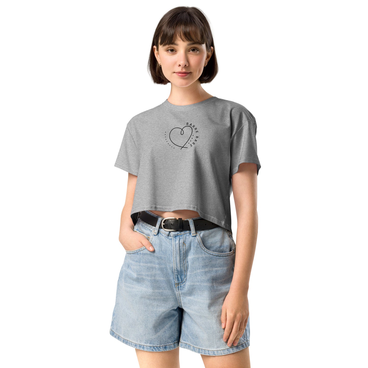 Barre Babe Women’s Crop Tee