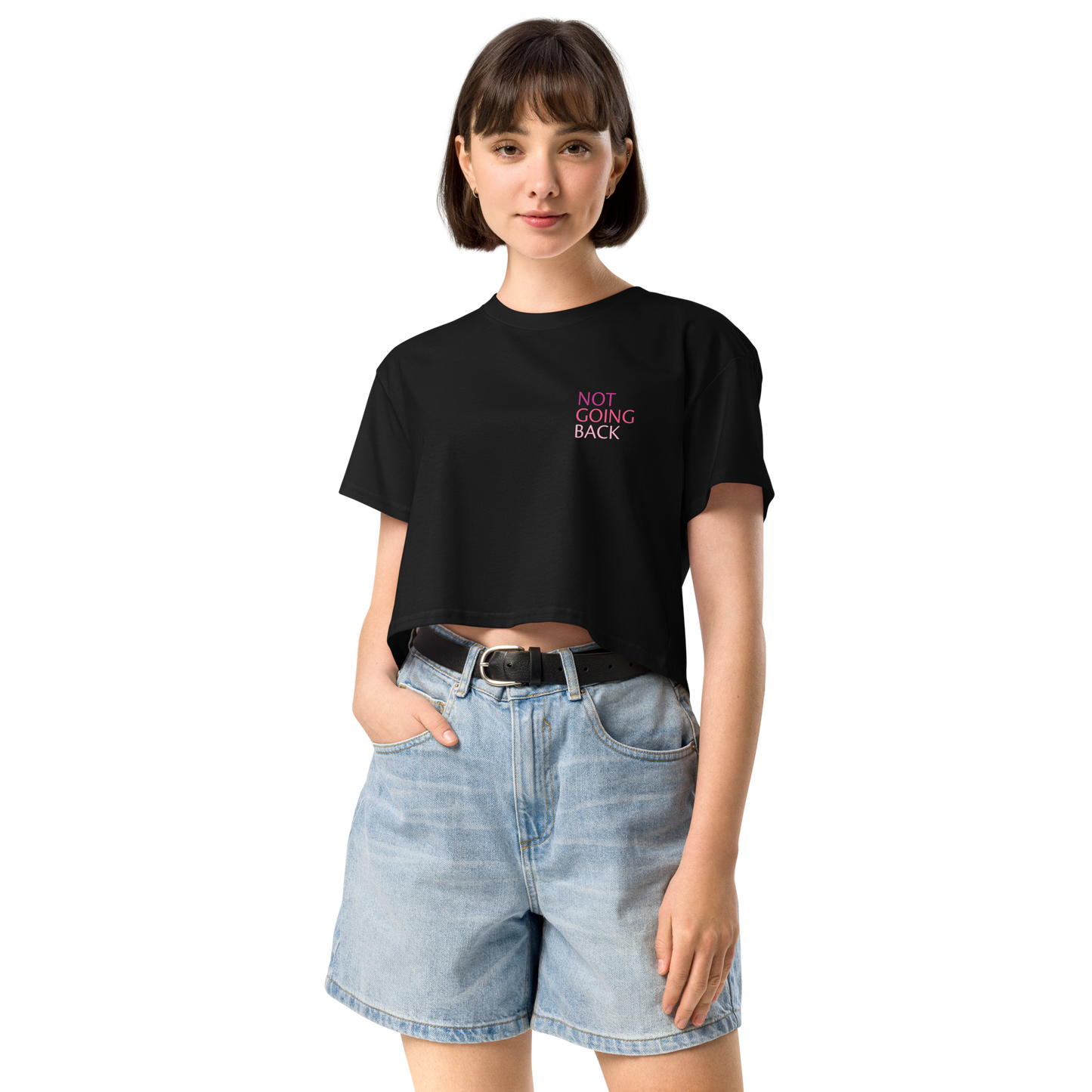 Not Going Back Women’s Crop Top