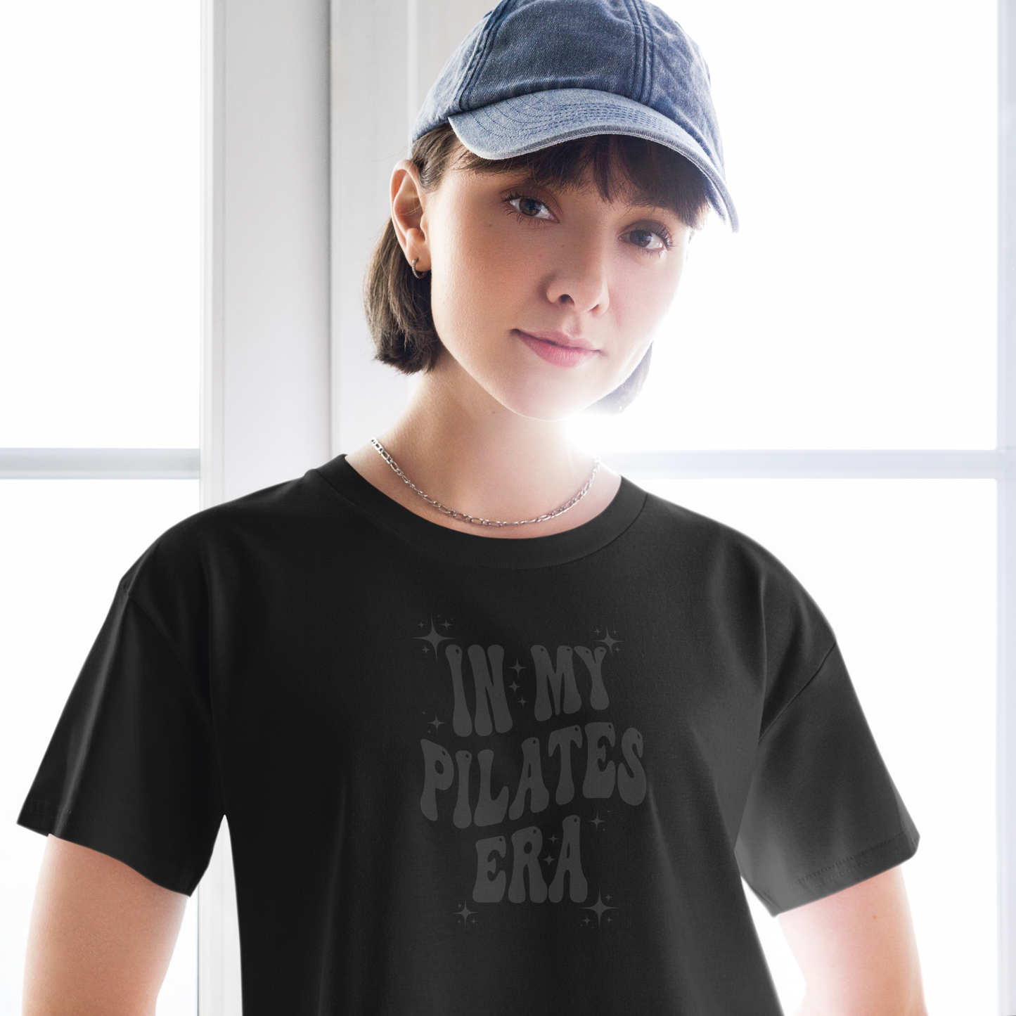 In My Pilates Era Women’s Crop Tee