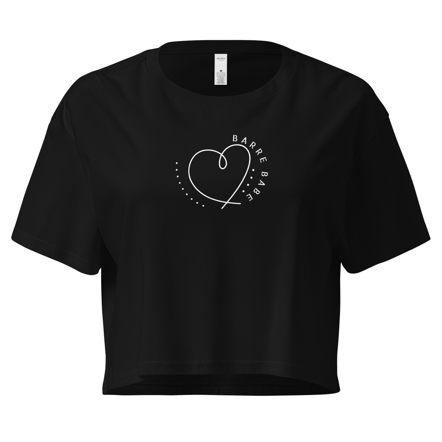 Barre Babe Women’s Crop Tee