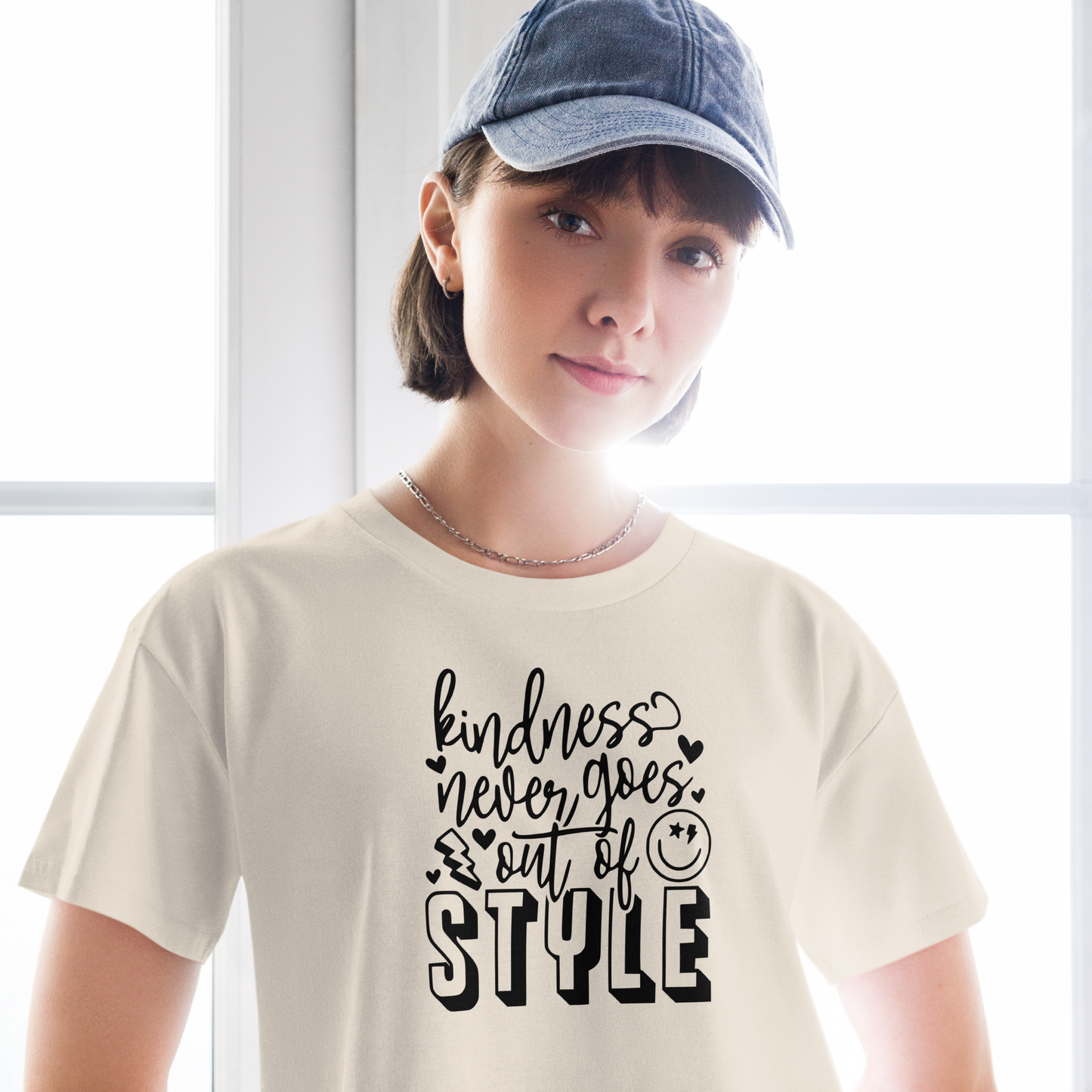 Kindness Never Goes Out of Style Women’s Crop Top