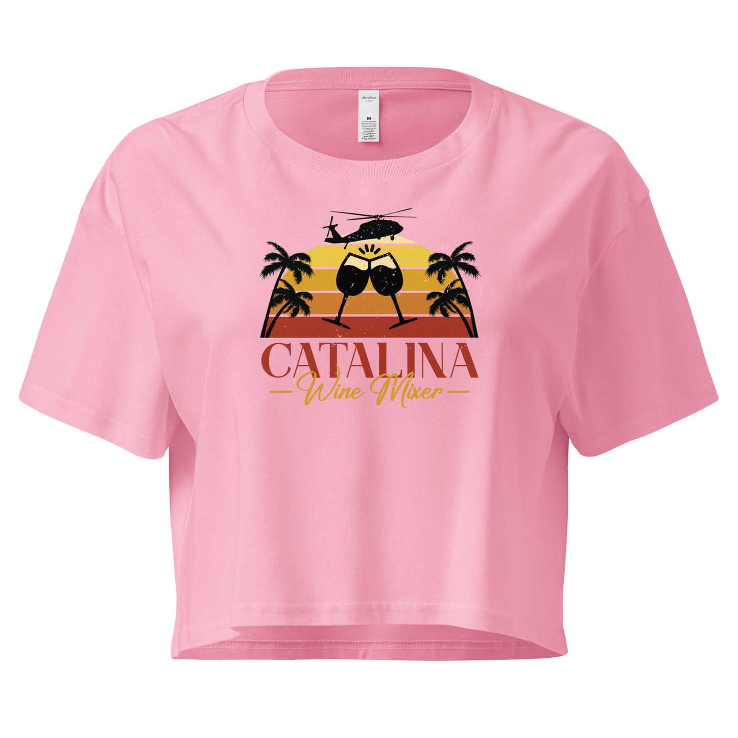 Catalina Wine Mixer Women’s Crop Tee