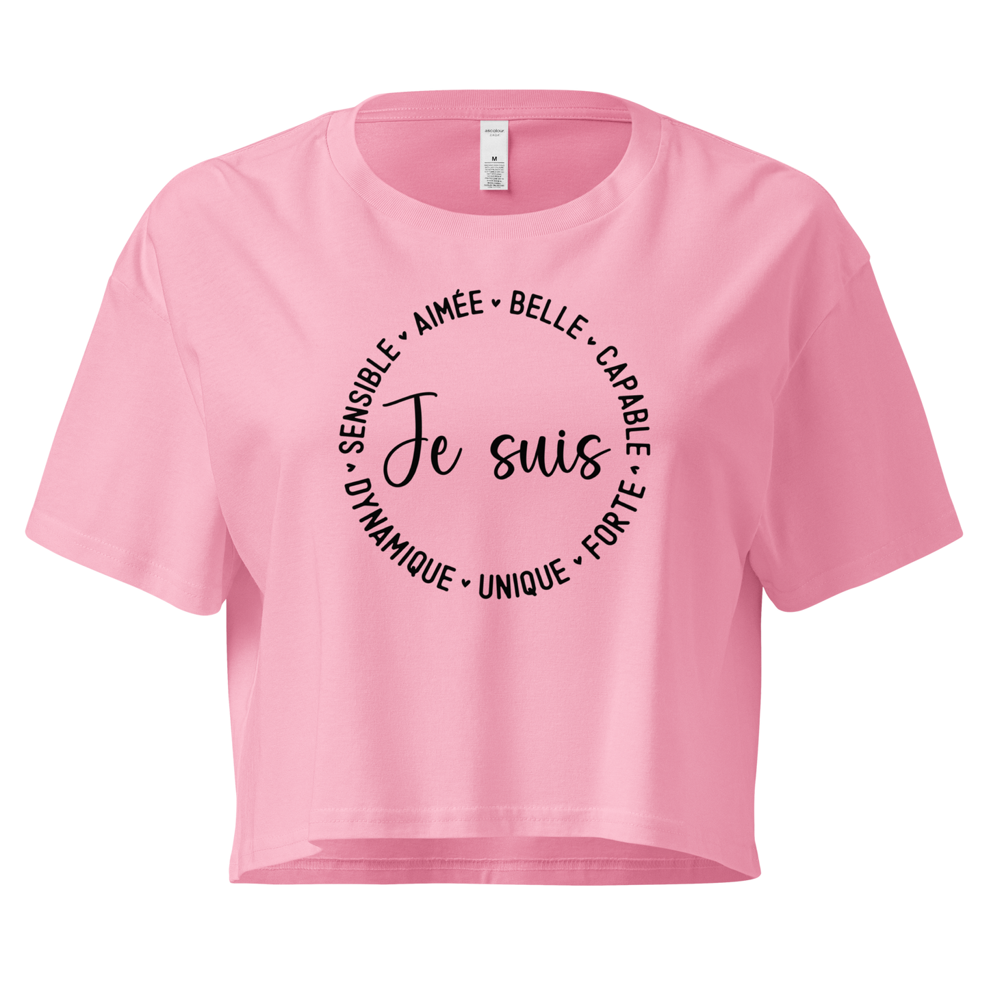 Je suis... Women’s Crop Top