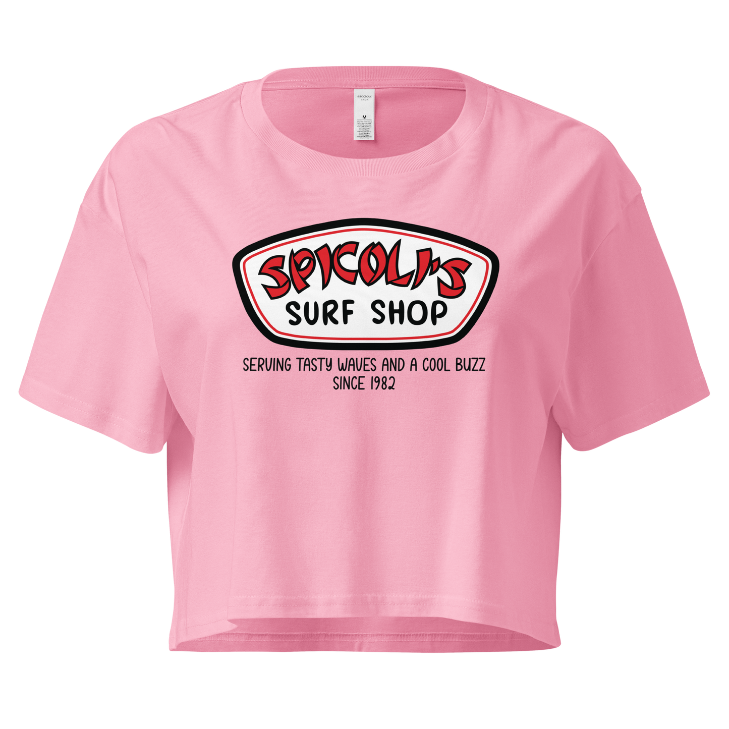 Spicoli's Surf Shop Women’s Crop Top