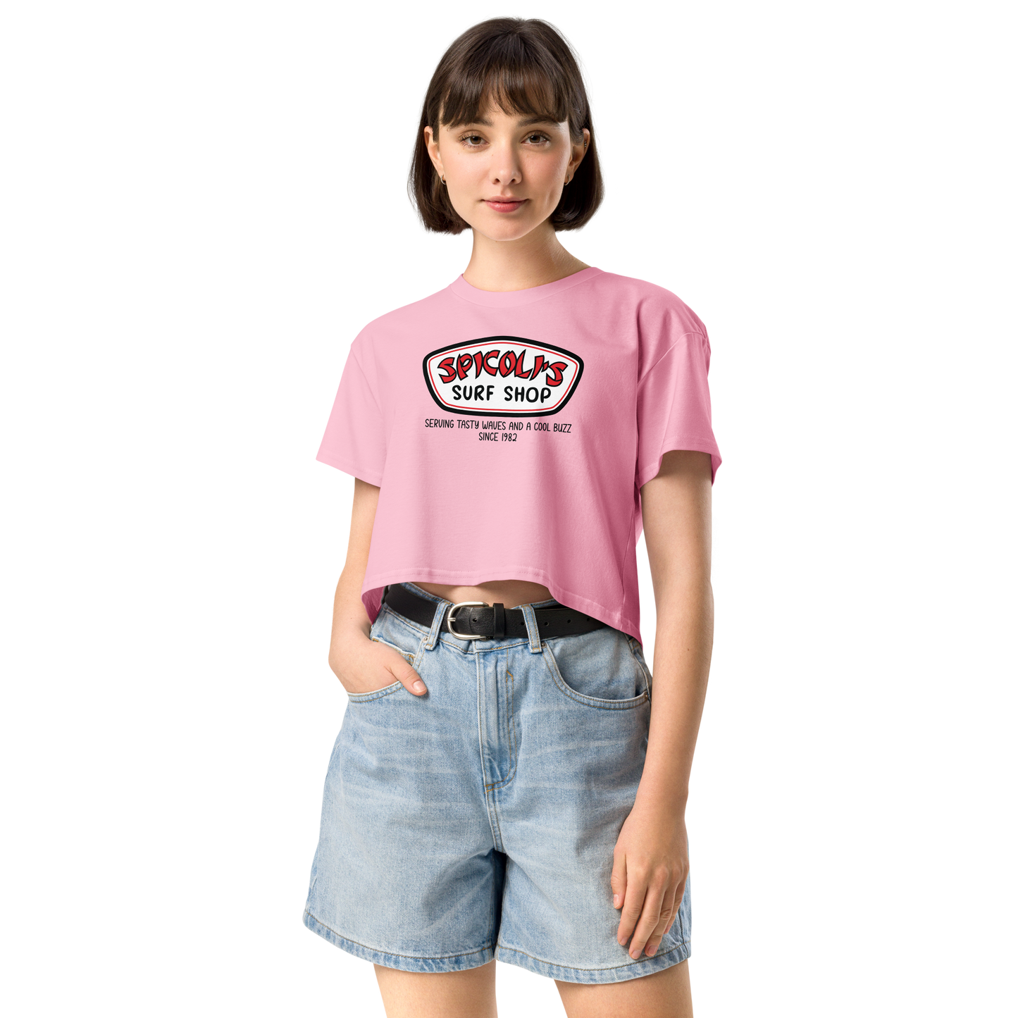 Spicoli's Surf Shop Women’s Crop Top