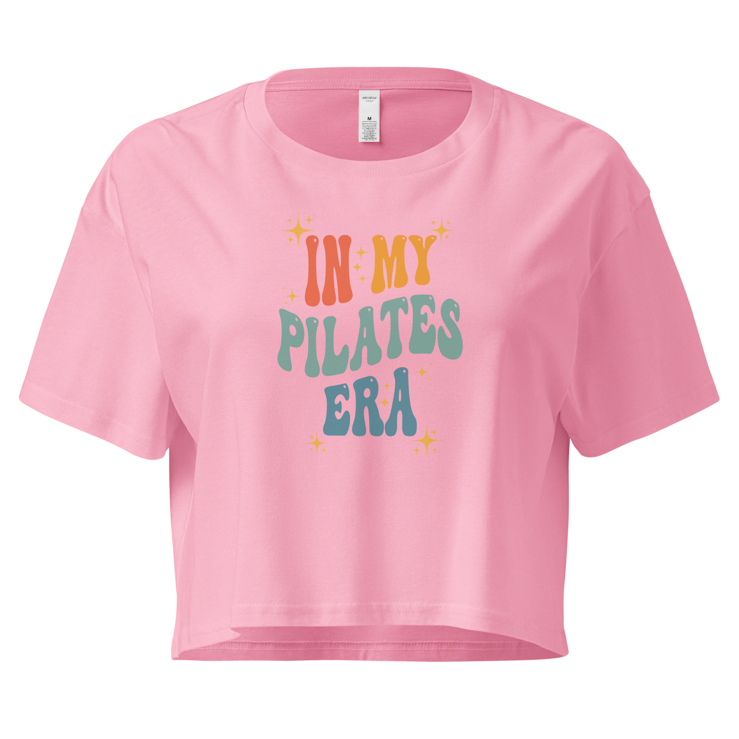 In My Pilates Era (Color) Women’s Crop Tee