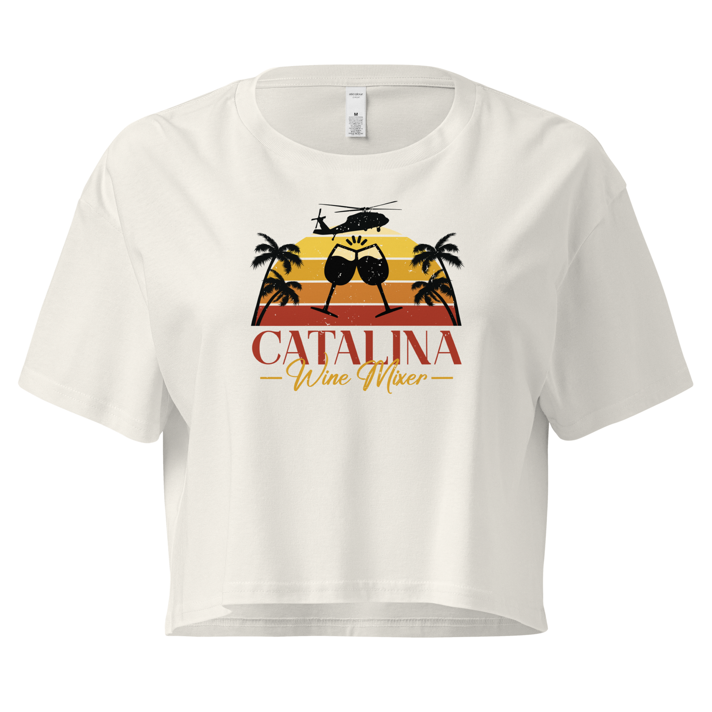 Catalina Wine Mixer Women’s Crop Tee