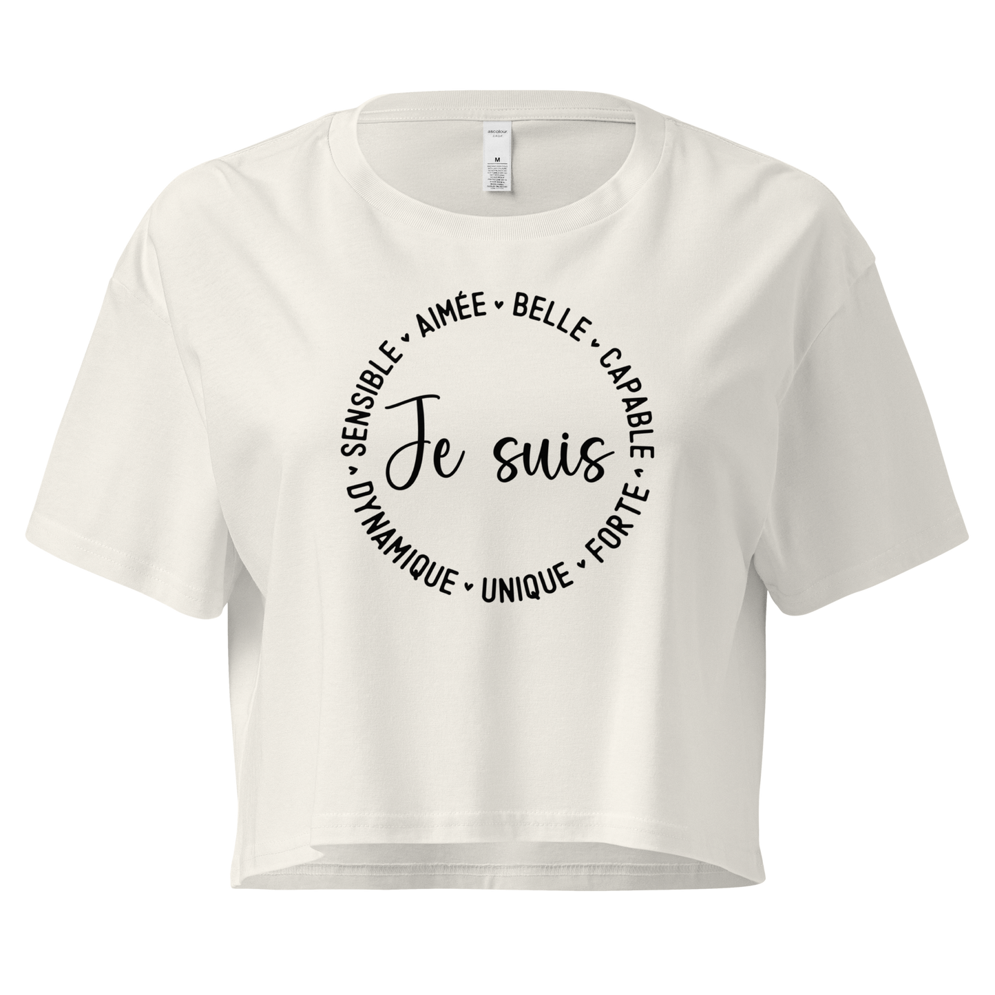 Je suis... Women’s Crop Top