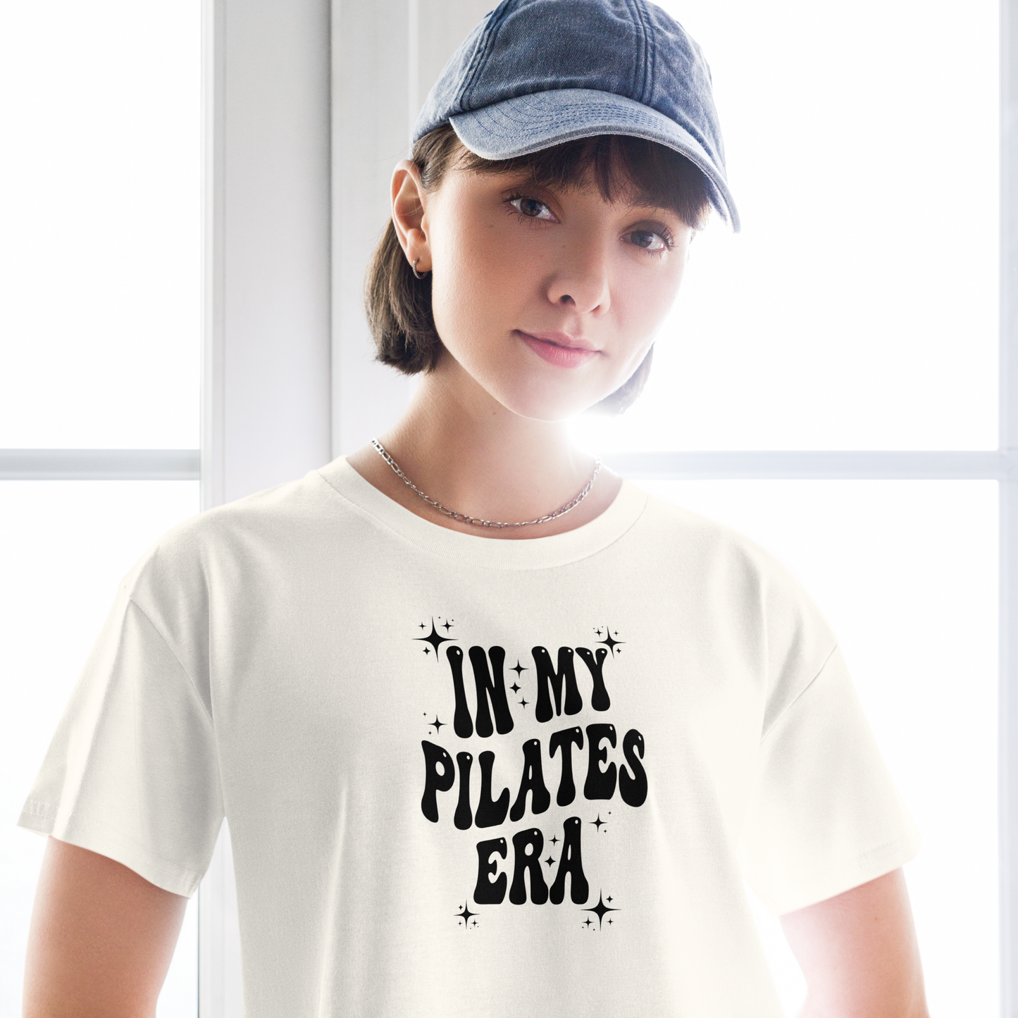 In My Pilates Era Women’s Crop Tee