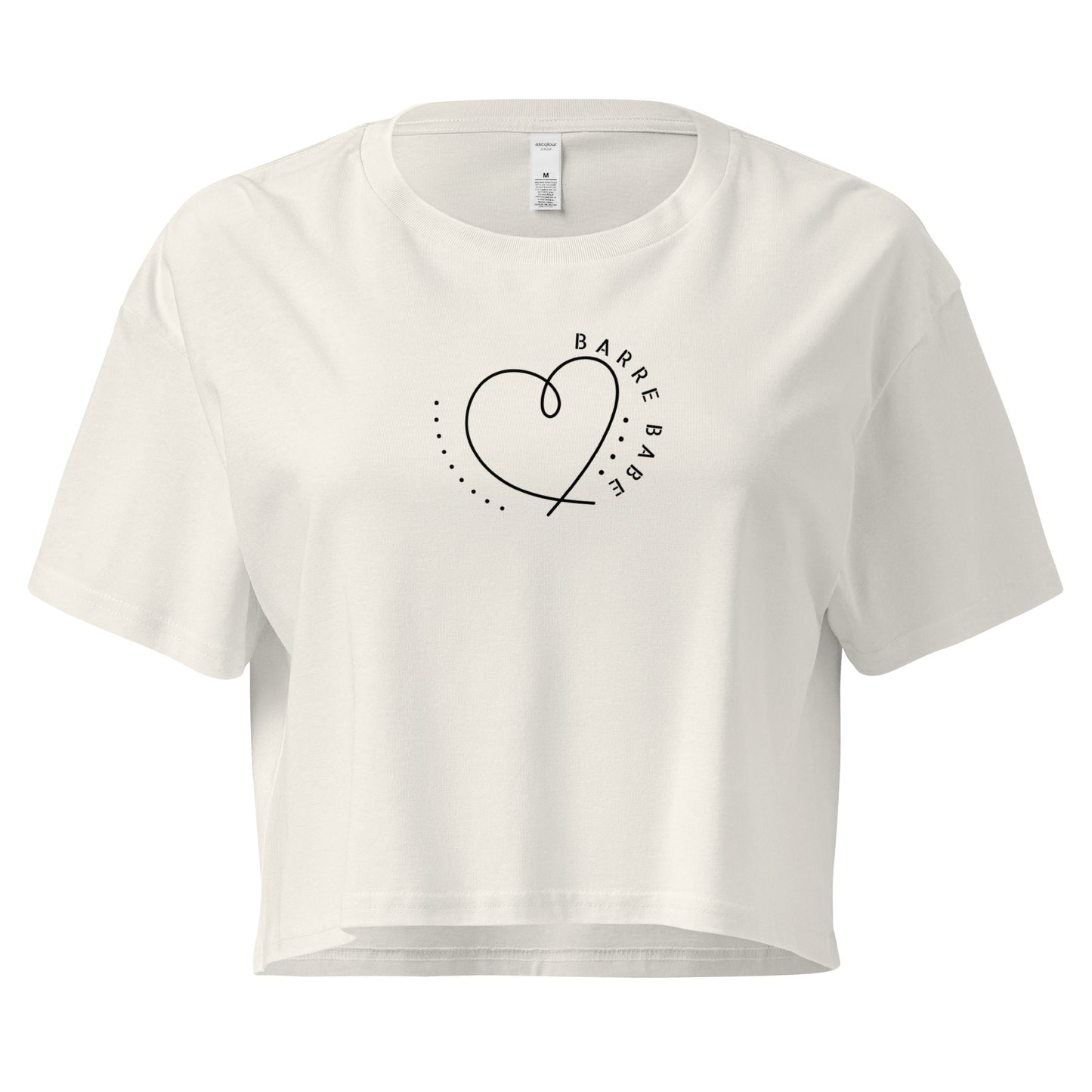Barre Babe Women’s Crop Tee