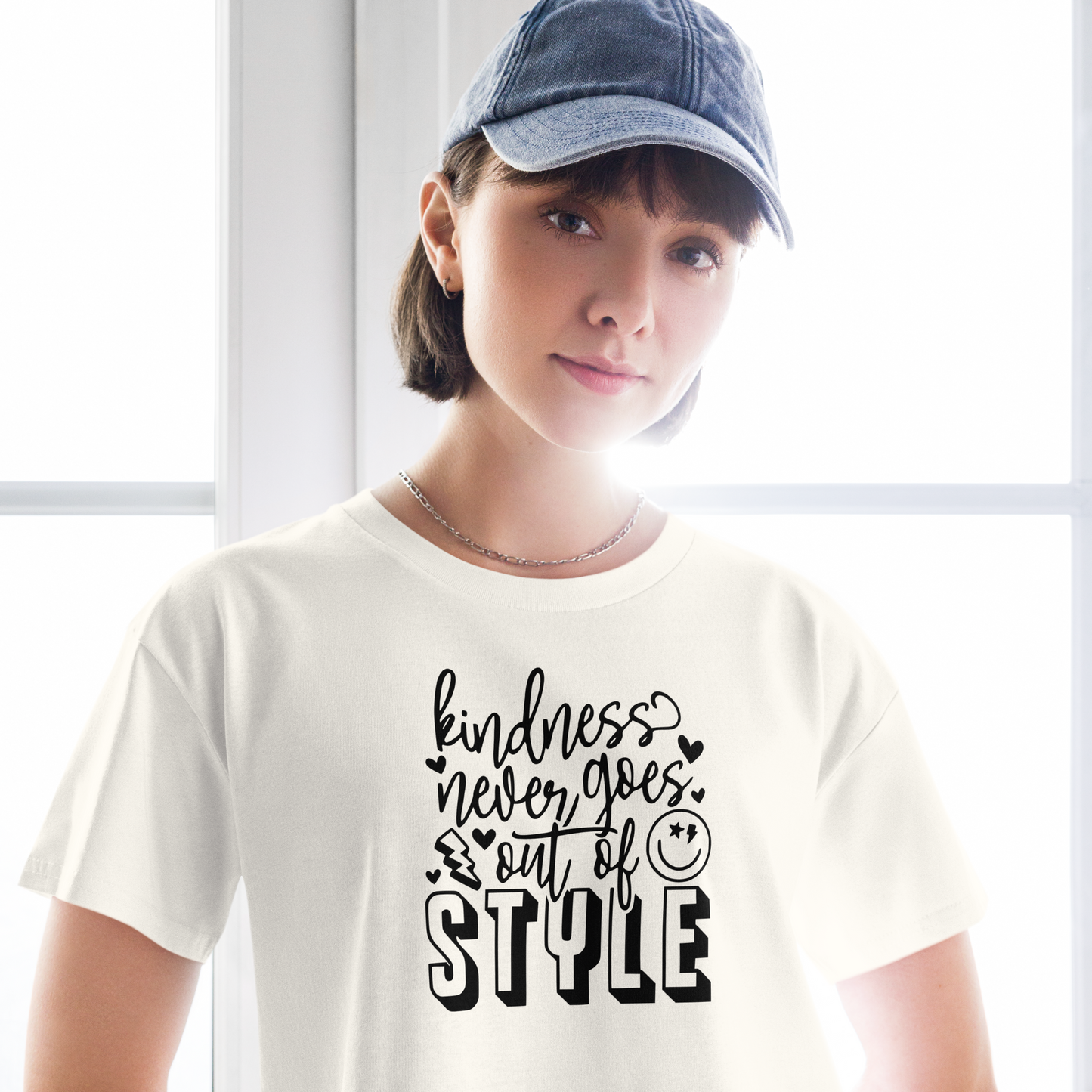 Kindness Never Goes Out of Style Women’s Crop Top