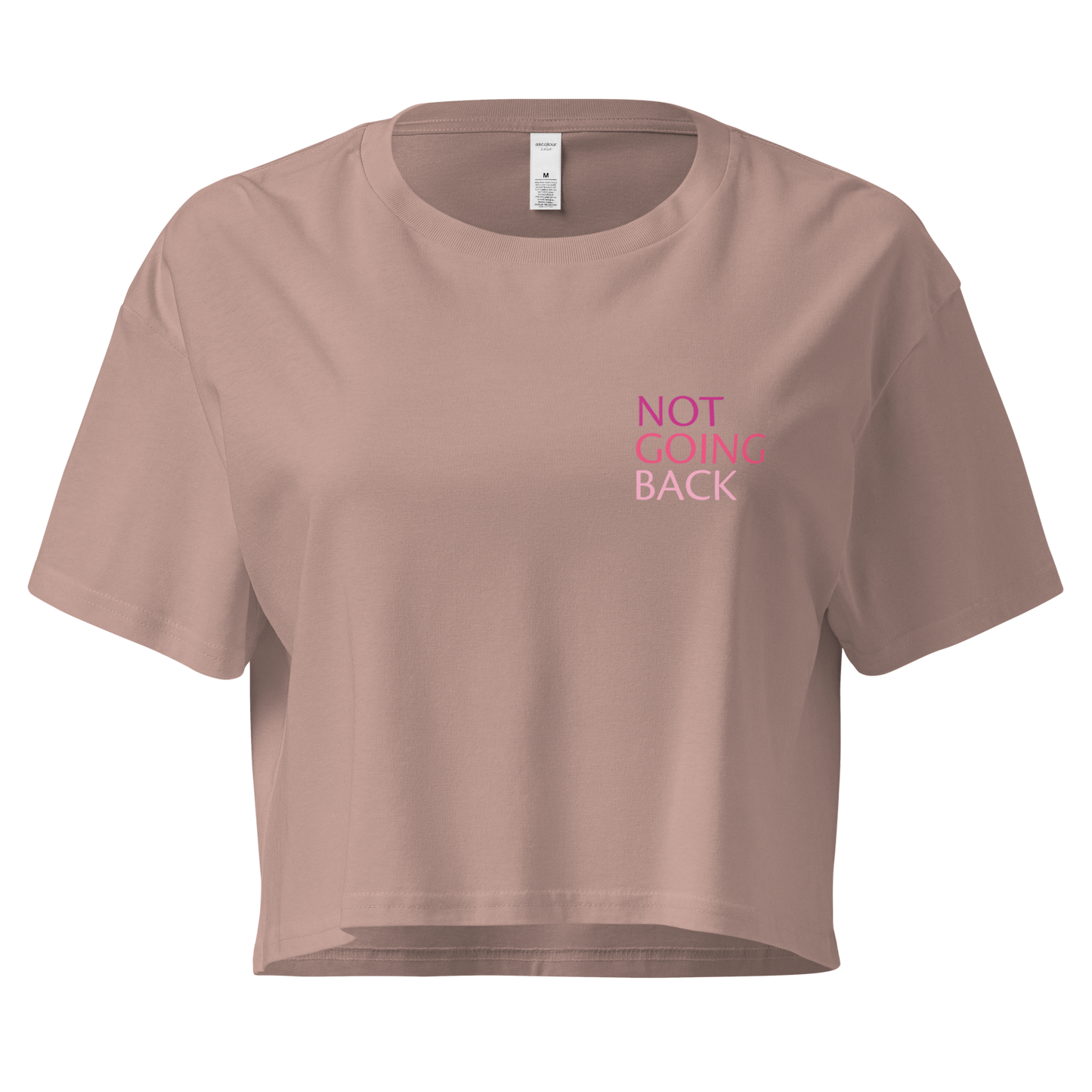 Not Going Back Women’s Crop Top