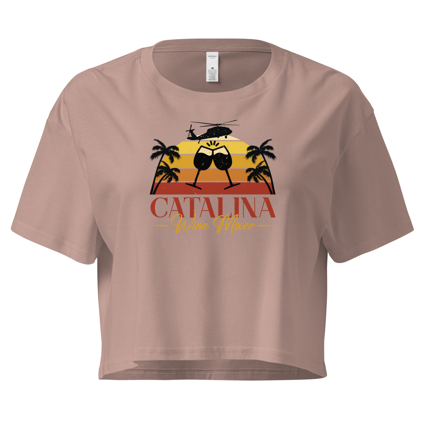 Catalina Wine Mixer Women’s Crop Tee