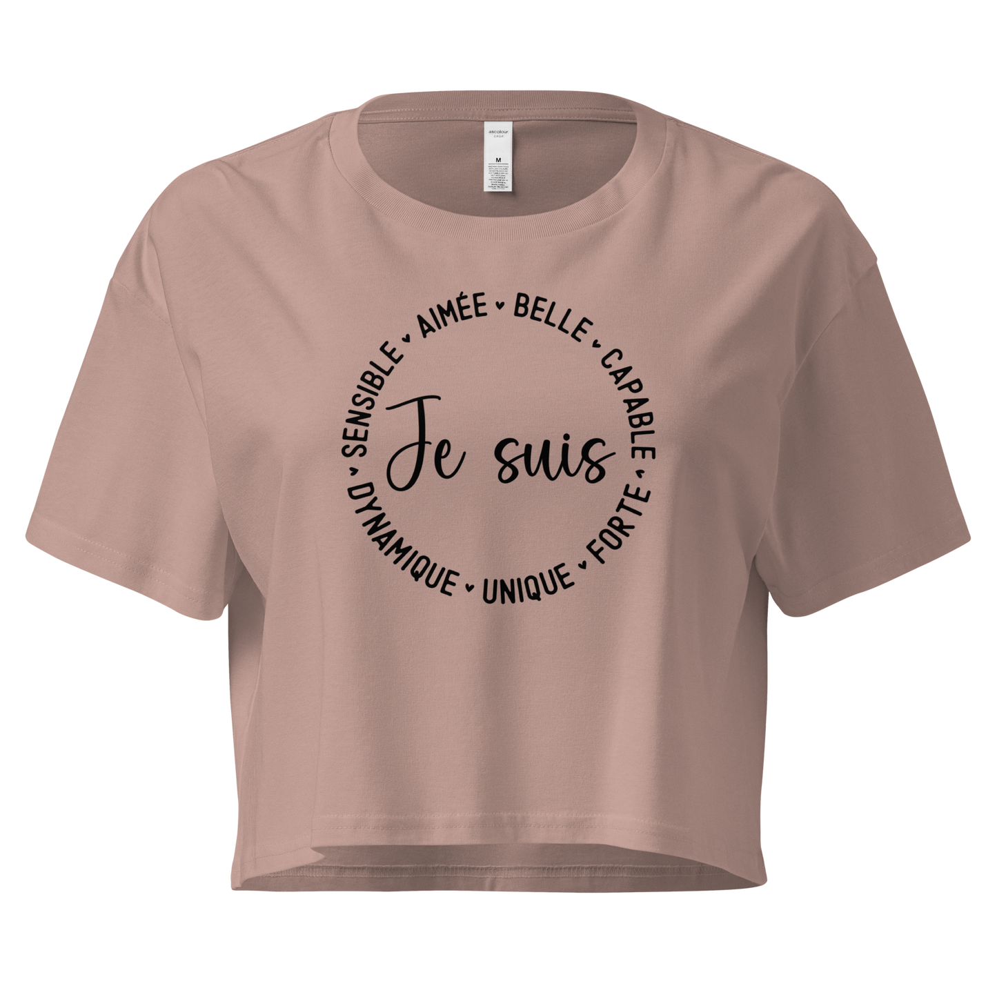 Je suis... Women’s Crop Top