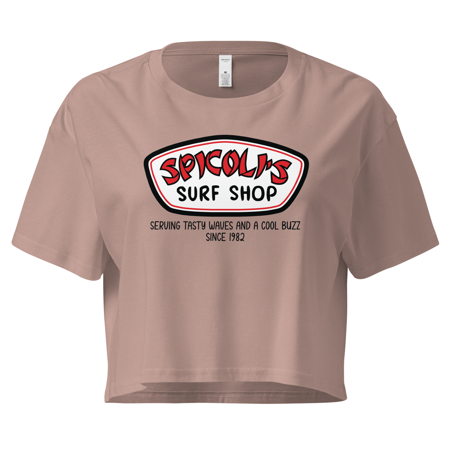 Spicoli's Surf Shop Women’s Crop Top