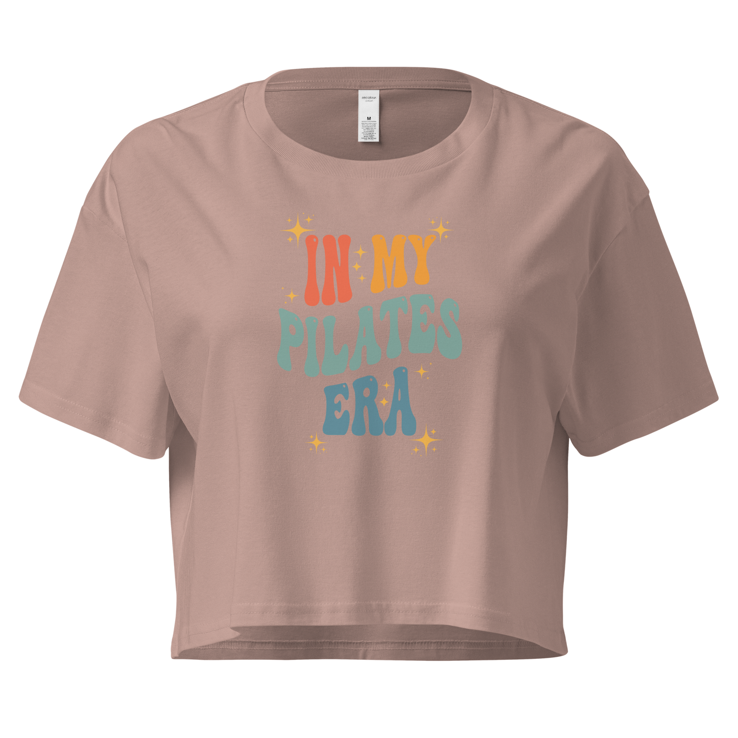 In My Pilates Era (Color) Women’s Crop Tee