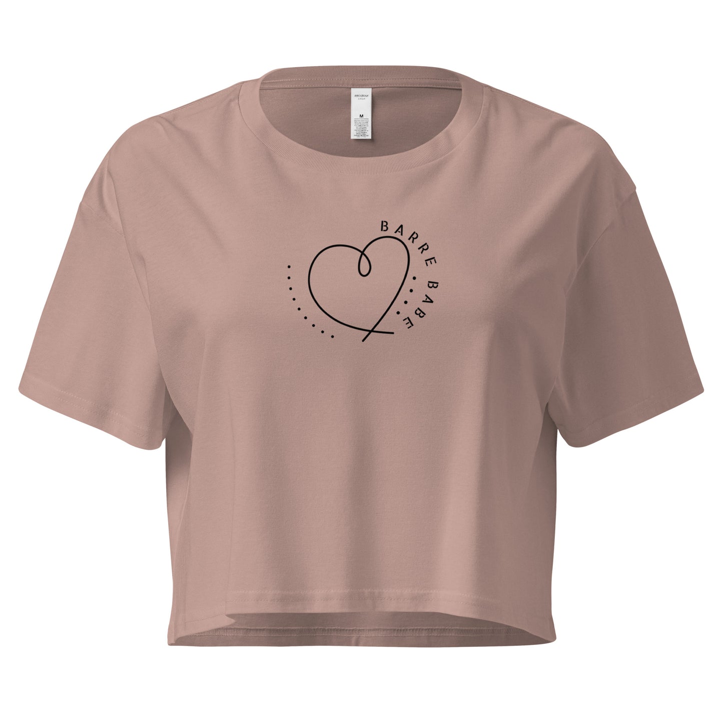 Barre Babe Women’s Crop Tee