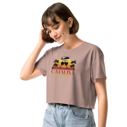 Catalina Wine Mixer Women’s Crop Top