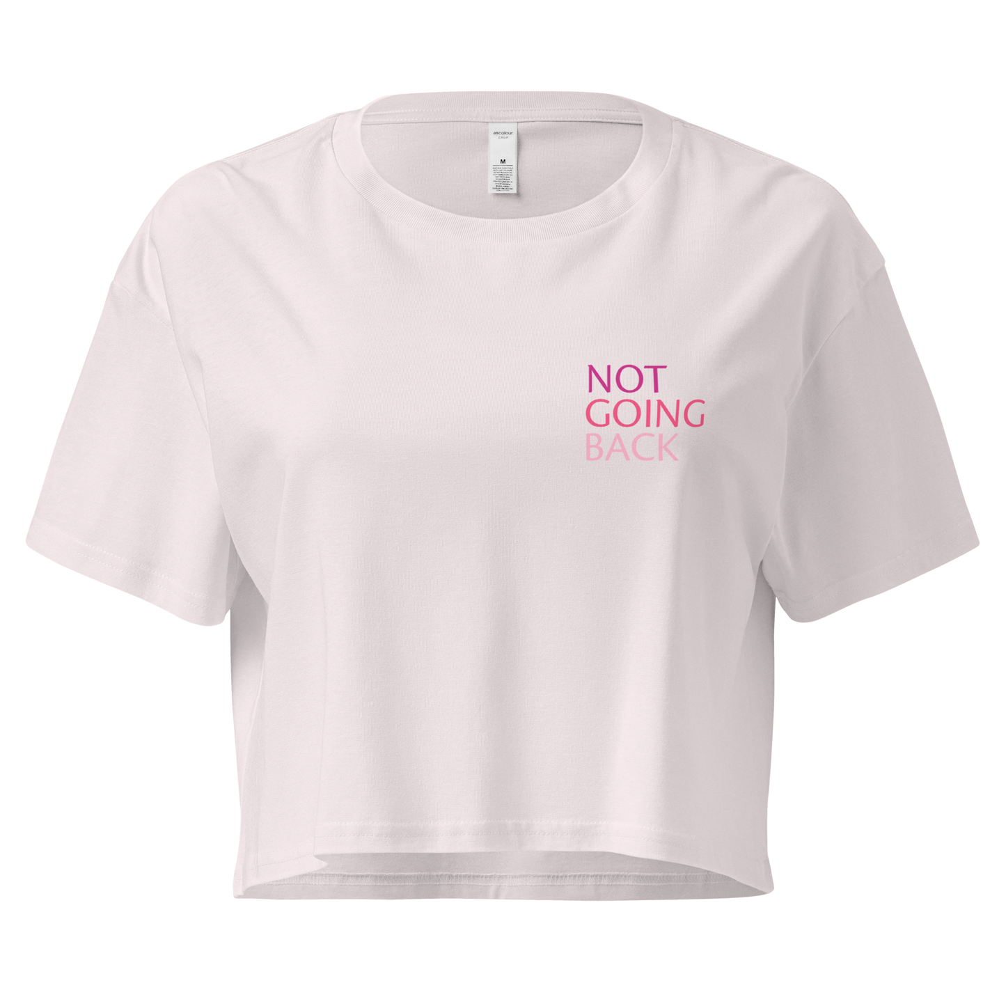 Not Going Back Women’s Crop Top
