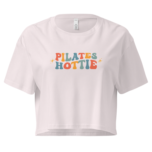 PILATES HOTTIE (Color) Women’s Crop Tee