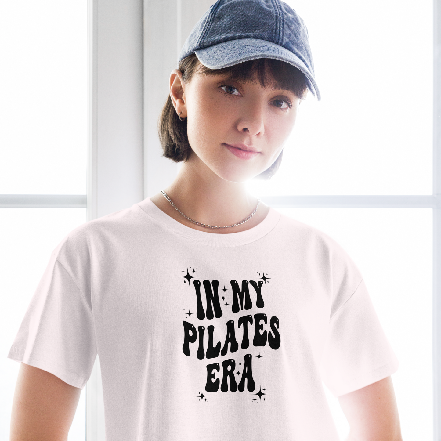 In My Pilates Era Women’s Crop Tee