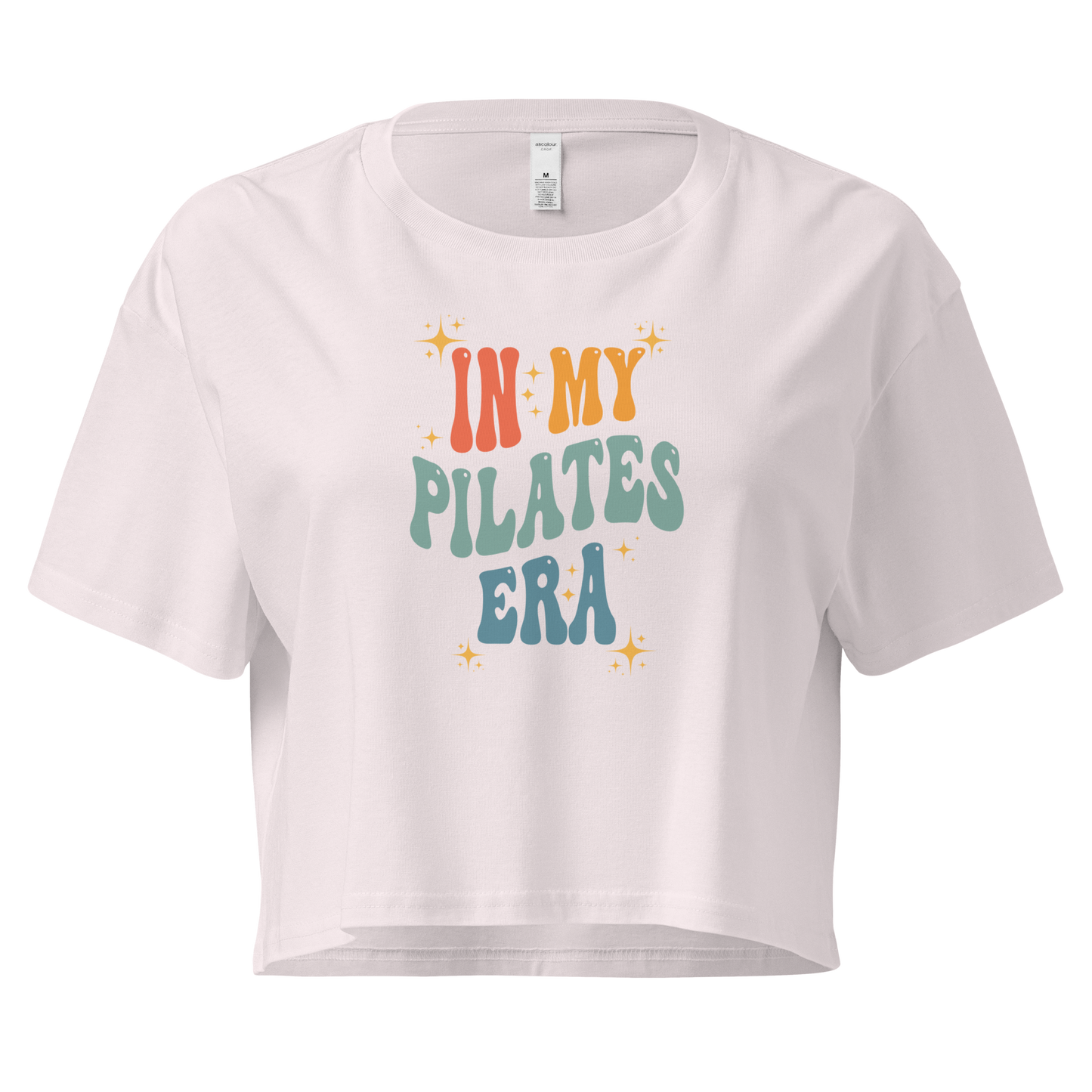 In My Pilates Era (Color) Women’s Crop Tee