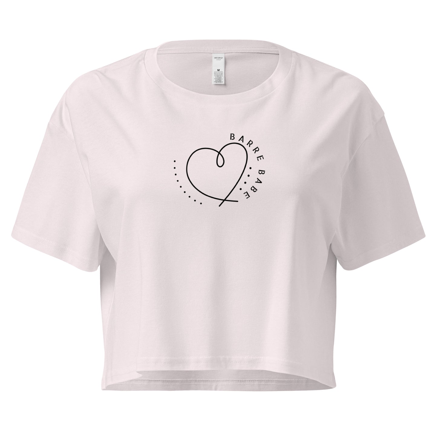 Barre Babe Women’s Crop Tee