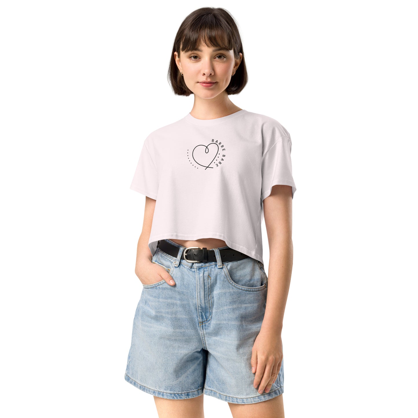 Barre Babe Women’s Crop Tee