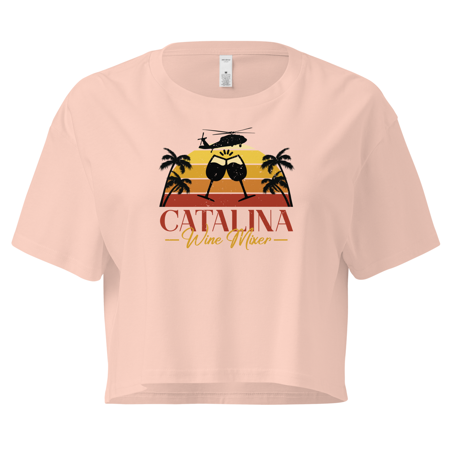 Catalina Wine Mixer Women’s Crop Tee
