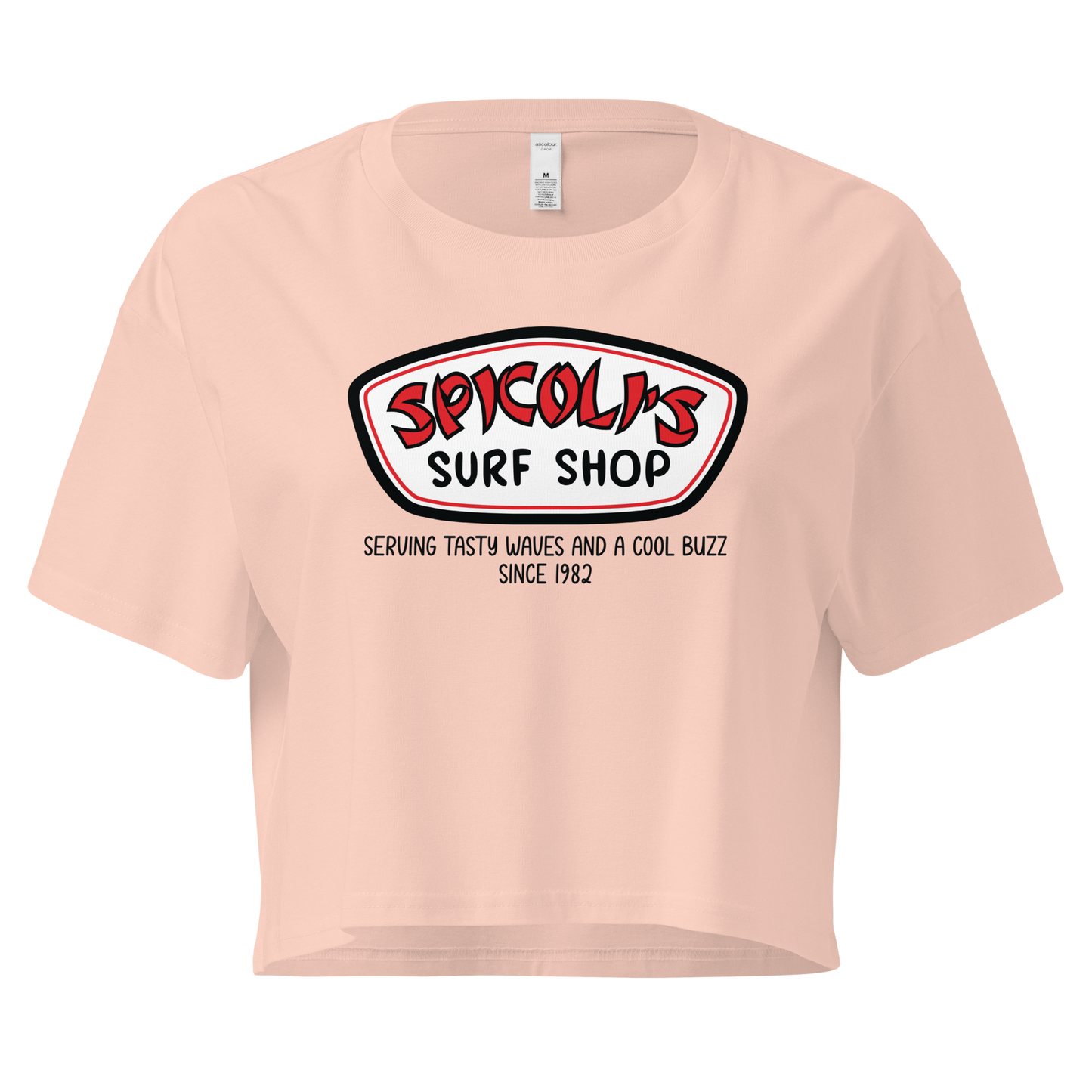 Spicoli's Surf Shop Women’s Crop Top