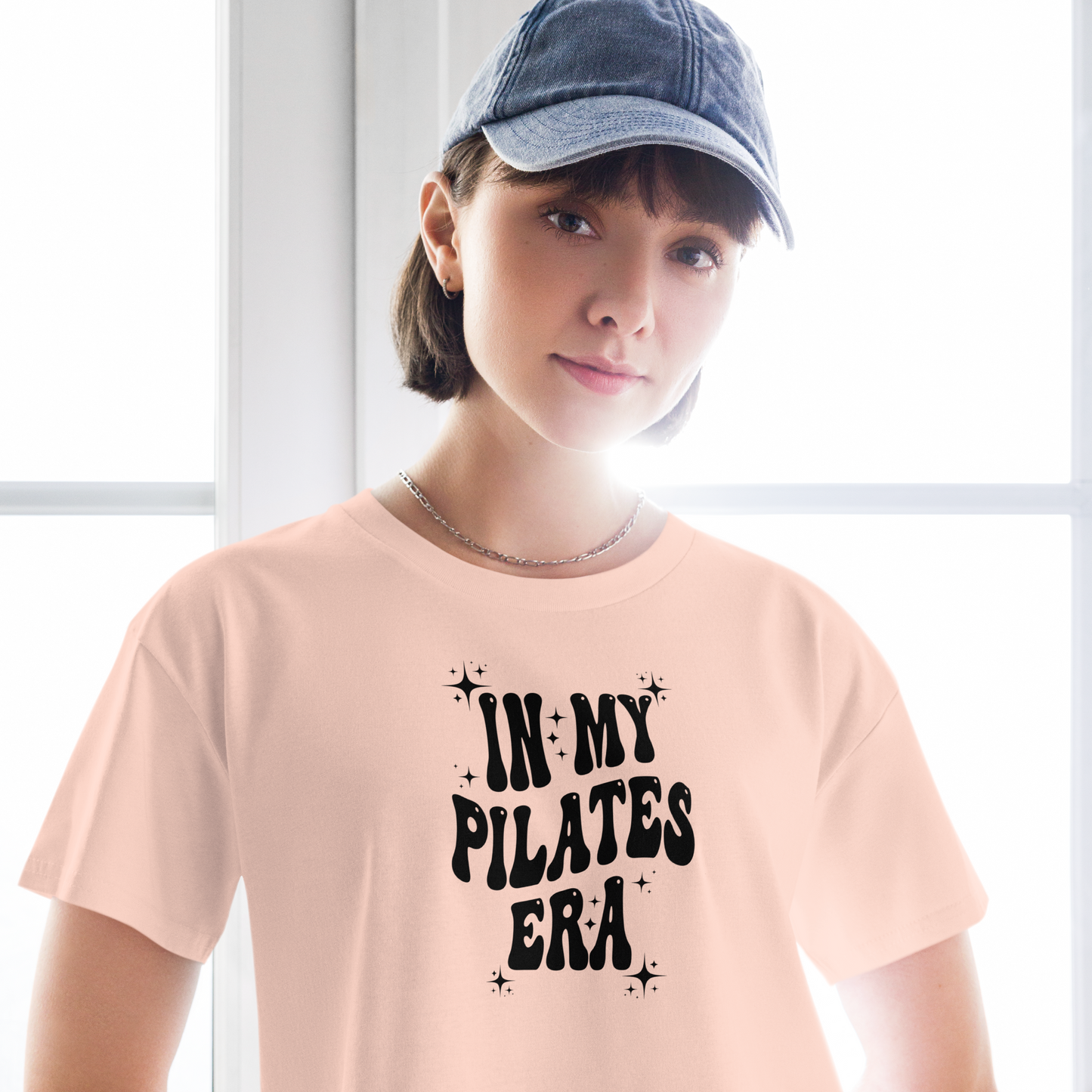 In My Pilates Era Women’s Crop Tee