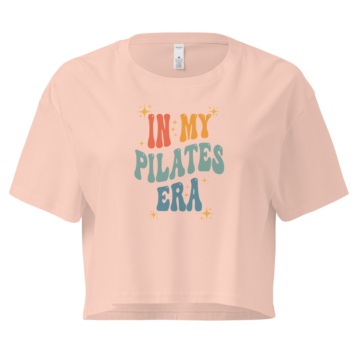 In My Pilates Era (Color) Women’s Crop Tee