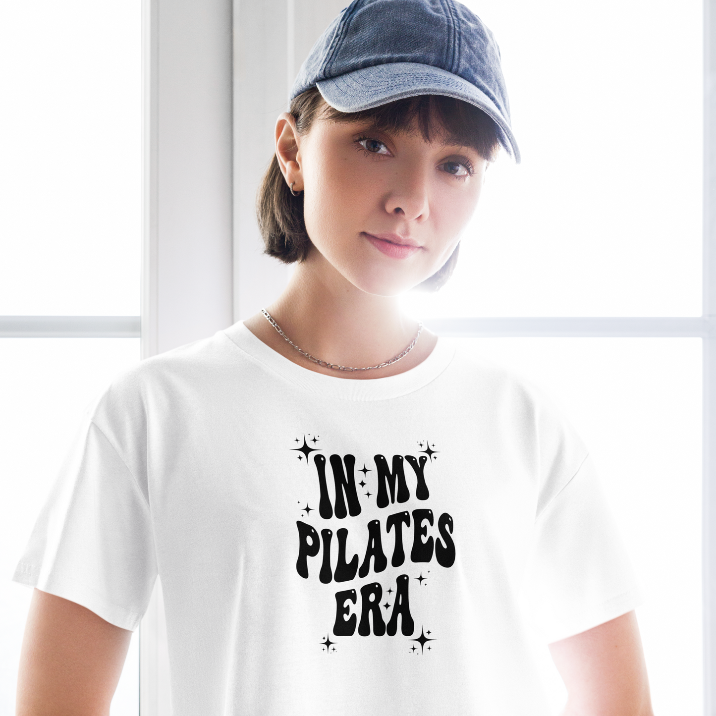 In My Pilates Era Women’s Crop Tee