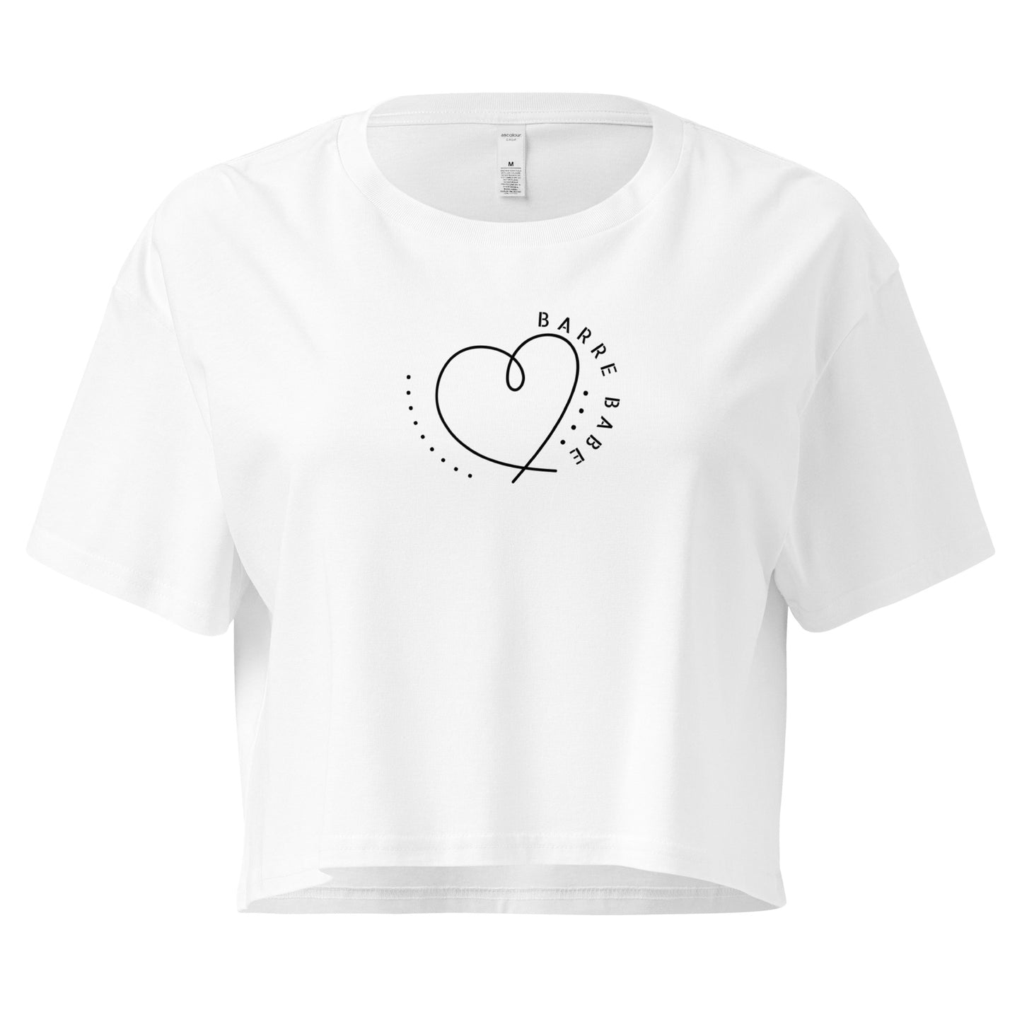 Barre Babe Women’s Crop Tee