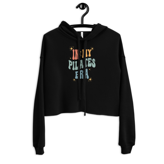 In My Pilates Era Crop Hoodie